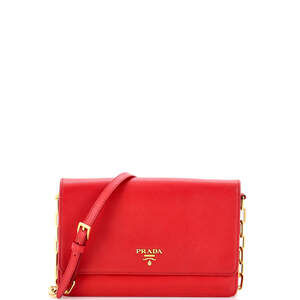 Prada Wallet On Strap Saffiano Leather #191879P66B